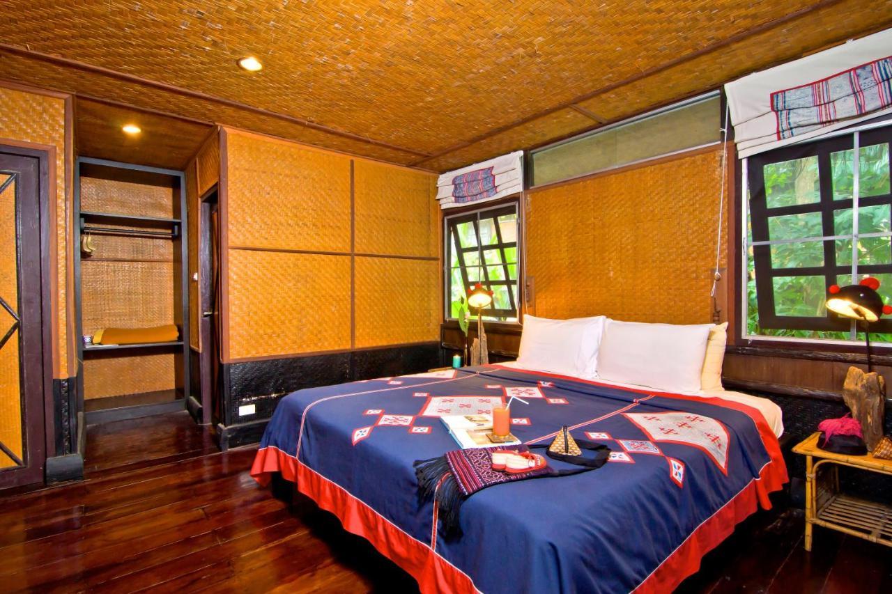 מאה רים Hmong Hilltribe Lodge מראה חיצוני תמונה